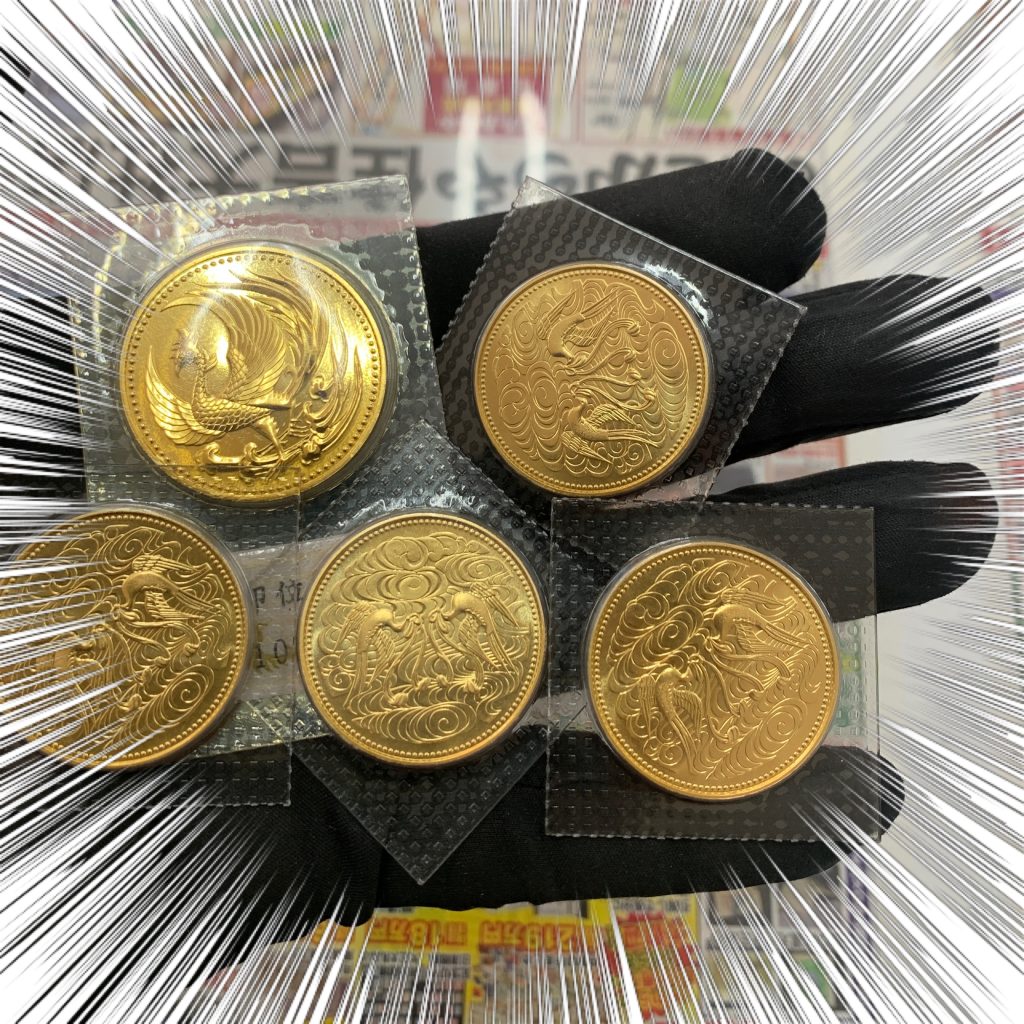 10万円金貨５枚