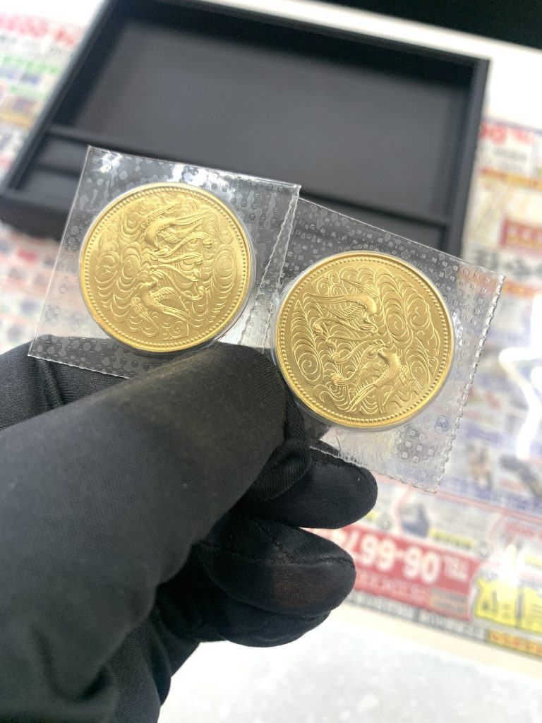 10万円金貨2枚